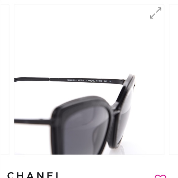 CHANEL 😎 CH4238A Black Polarized Sunnies - Picture 9 of 9